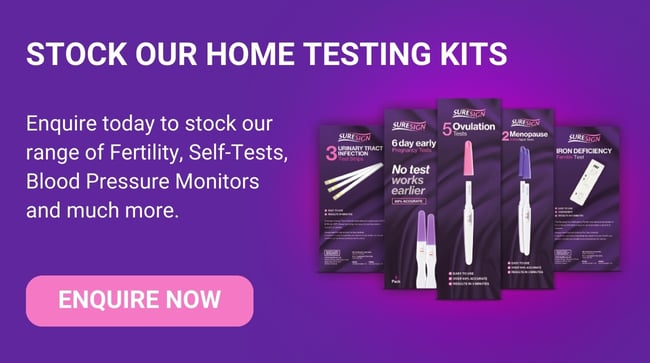 Stock Our Home Testing Kits Today